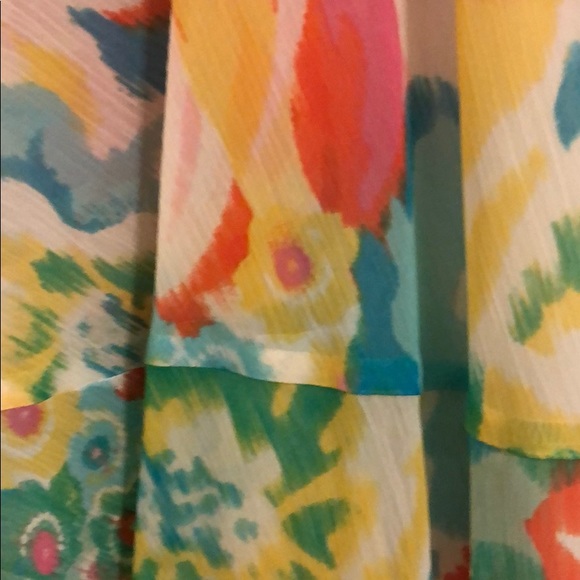 Ruby rd colorful spring Easter suit jacket & skirt - Picture 3 of 7